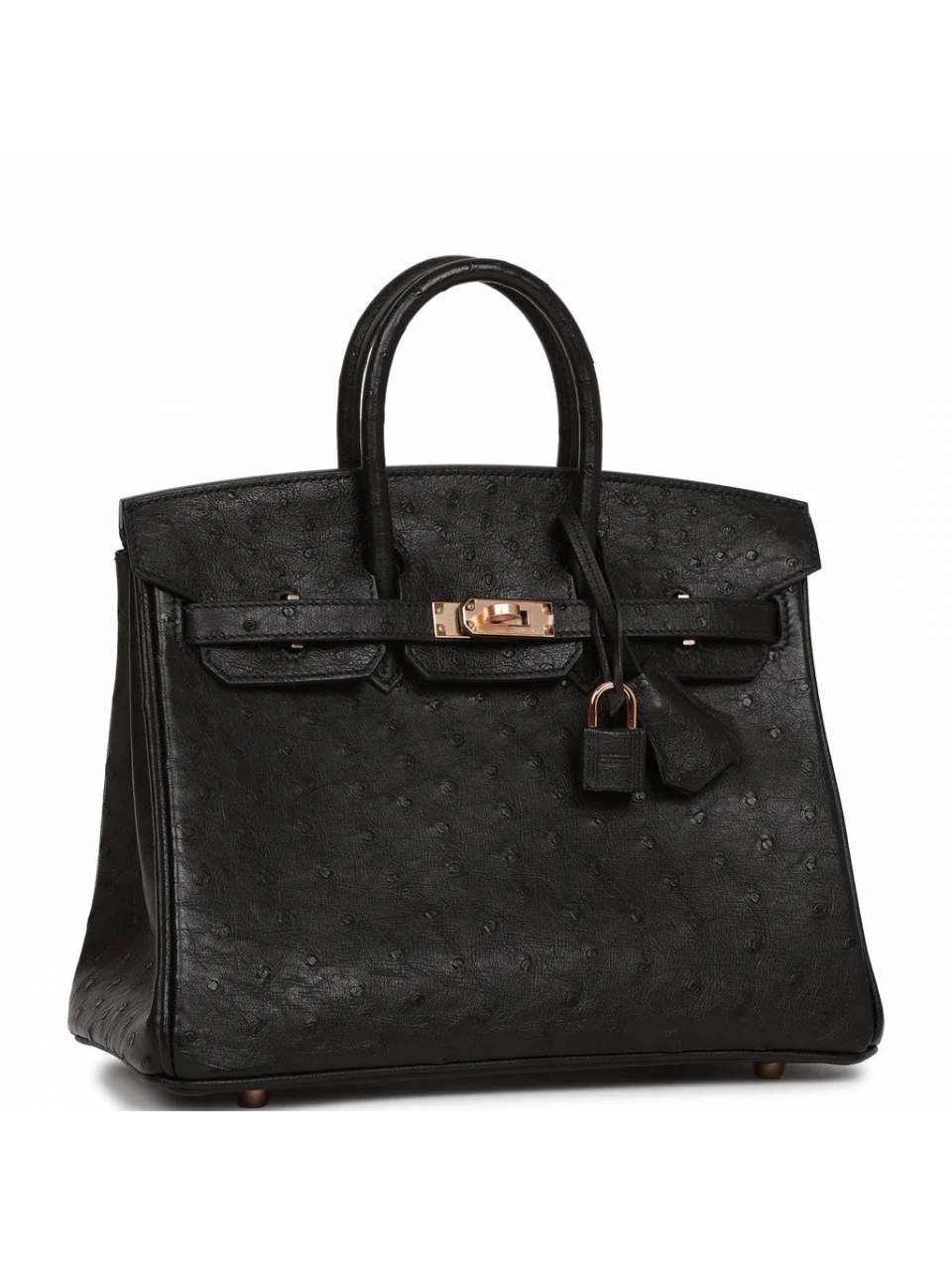 Сумка Hermes Birkin 25 из кожи страуса